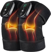 Knee Massager for Circulation, Knee Heating Pad for Arthritis with Massage, Heated Knee Massager with Heat and Vibration